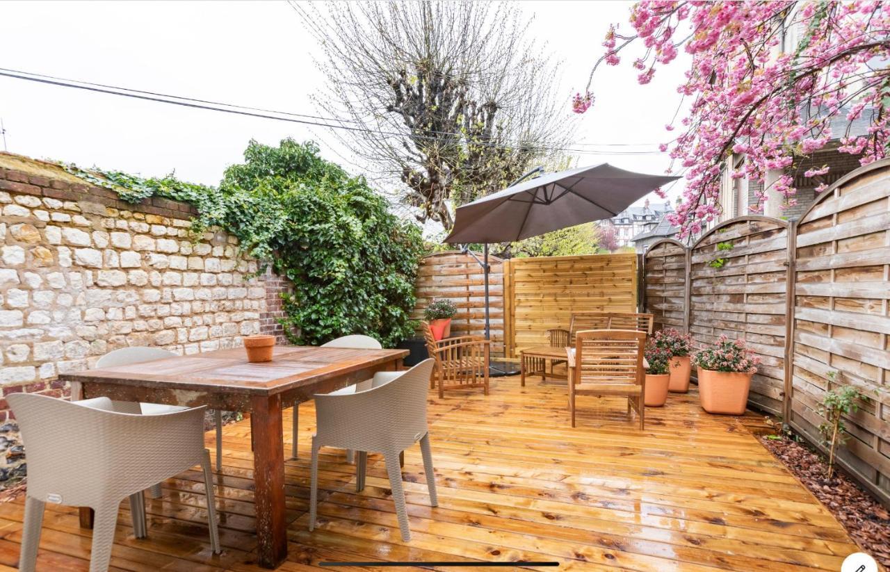 Le 102, Maison Avec Terrasse Et Parking Gare De Rouen Zewnętrze zdjęcie