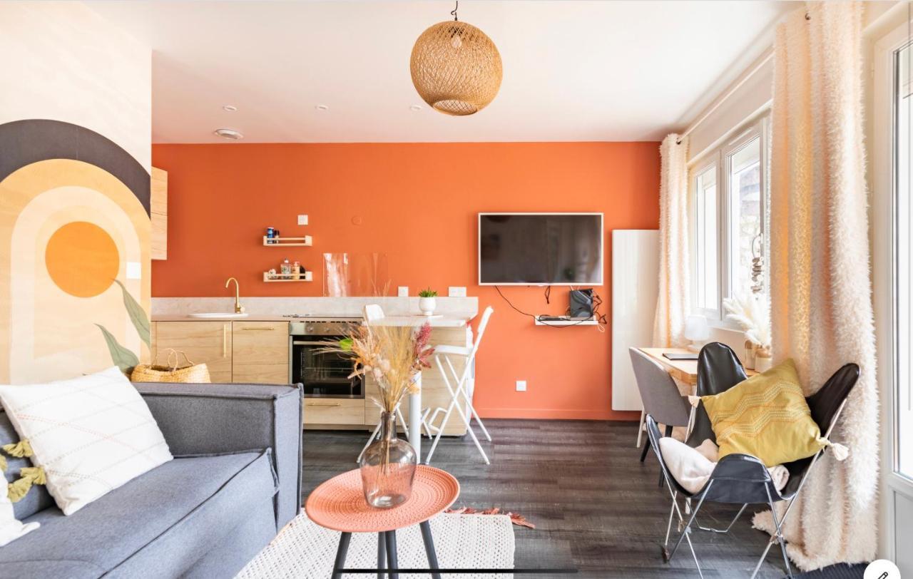 Le 102, Maison Avec Terrasse Et Parking Gare De Rouen Zewnętrze zdjęcie