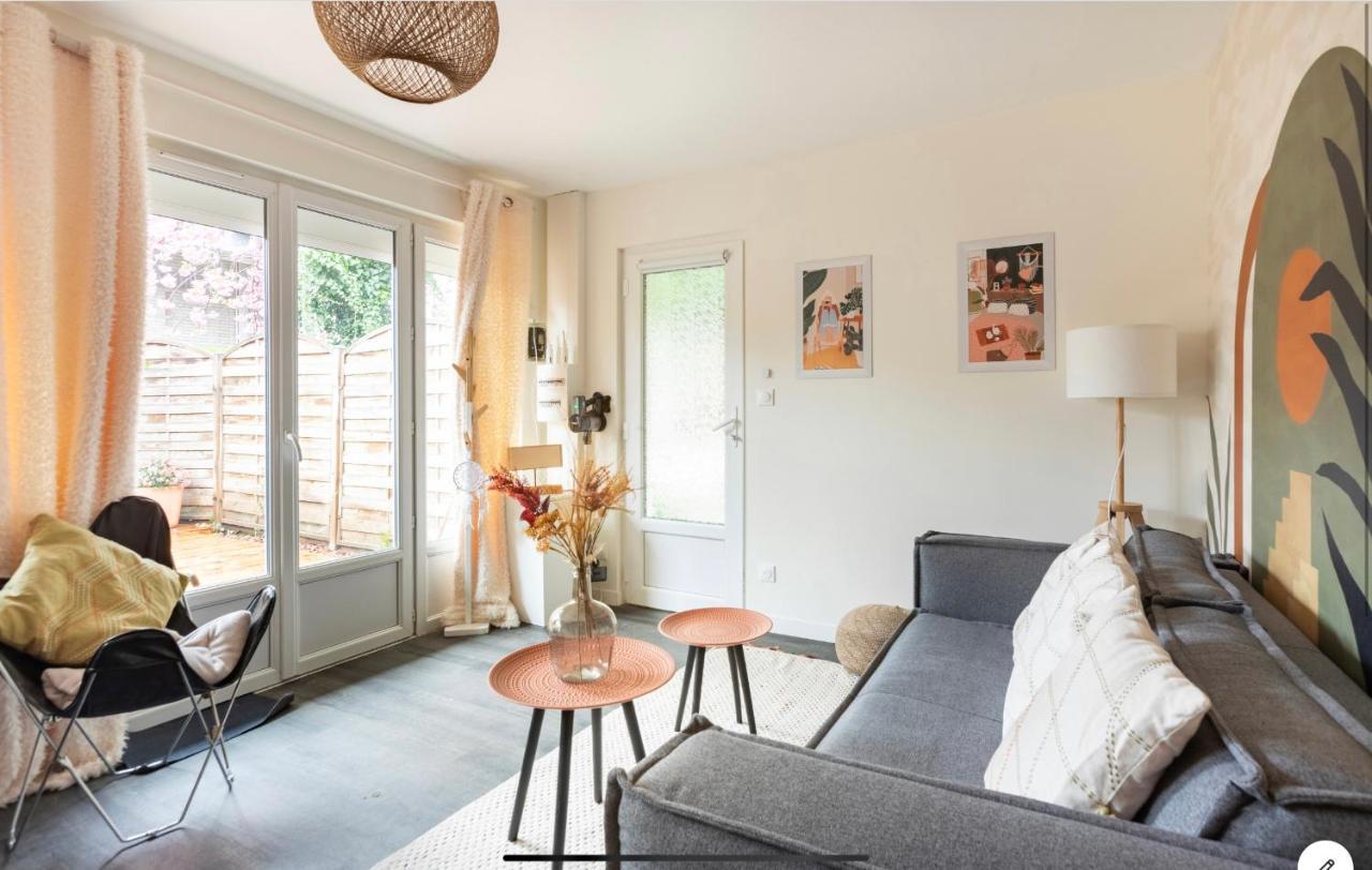 Le 102, Maison Avec Terrasse Et Parking Gare De Rouen Zewnętrze zdjęcie